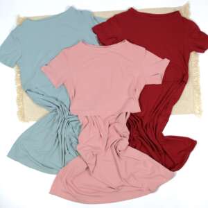 Těhotenská a kojící noční košile NENNA mint