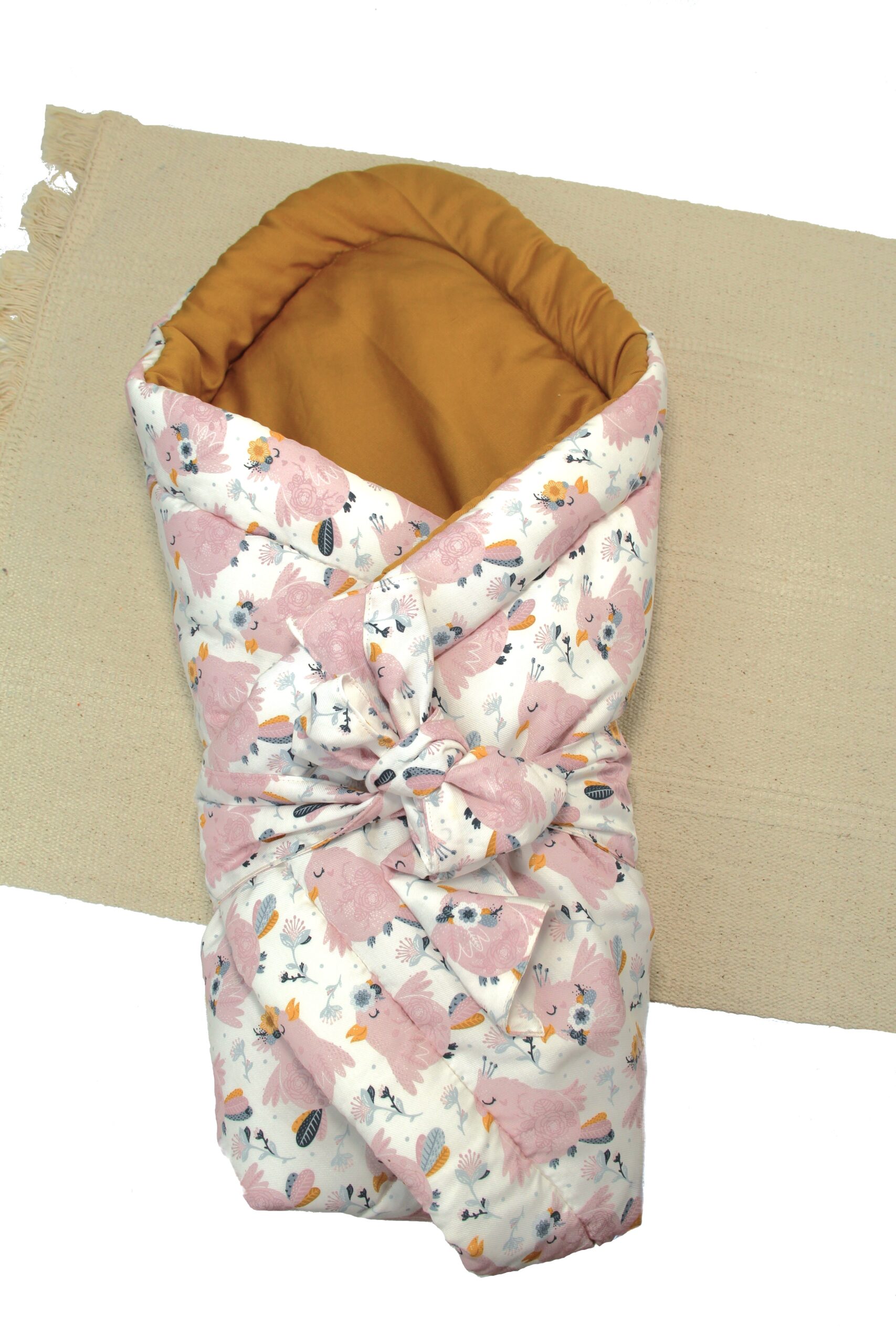 Rychlozavinovačka s mašlí DABIE růžová - Obrázek 2