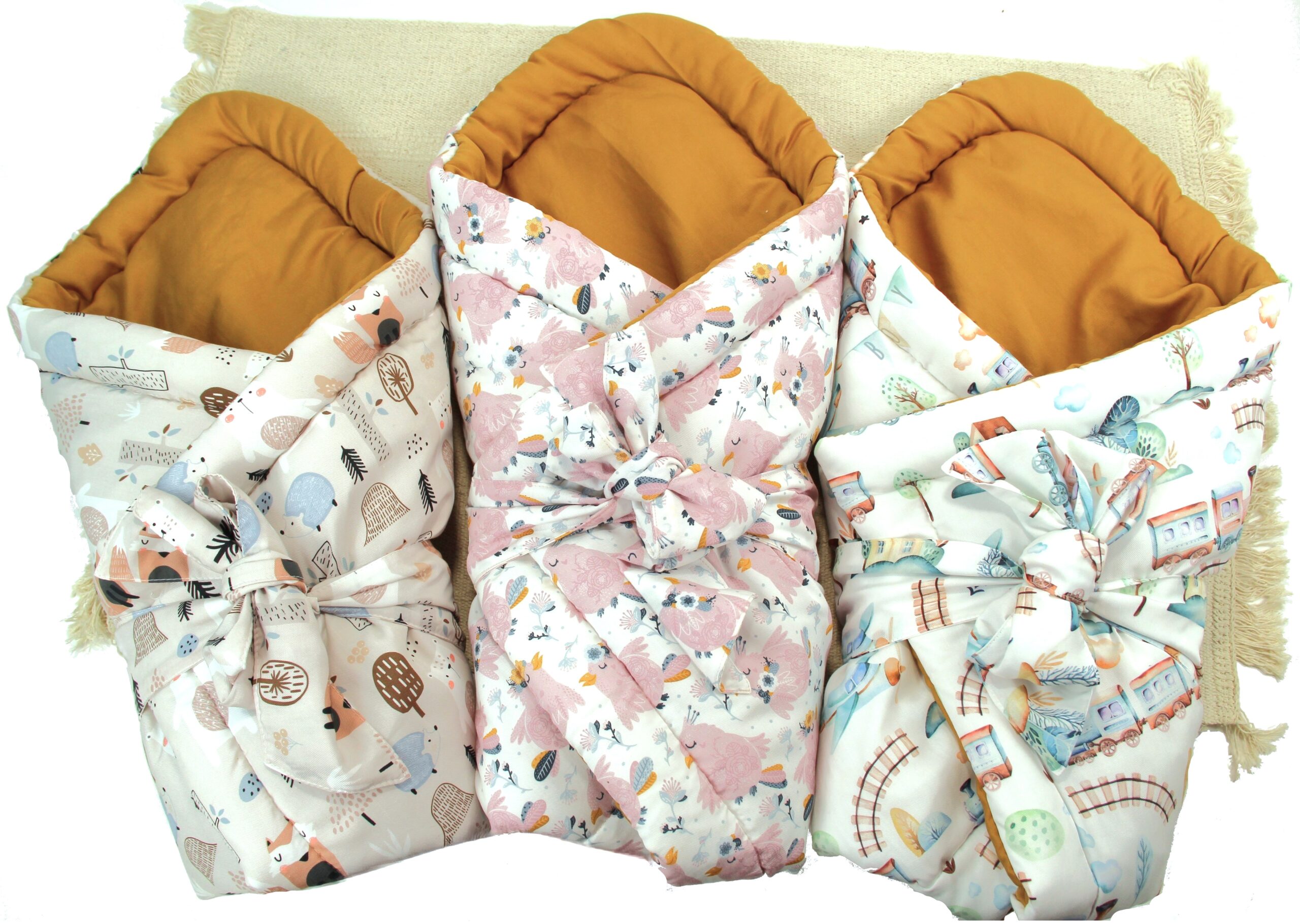 Rychlozavinovačka s mašlí DABIE růžová - Obrázek 3