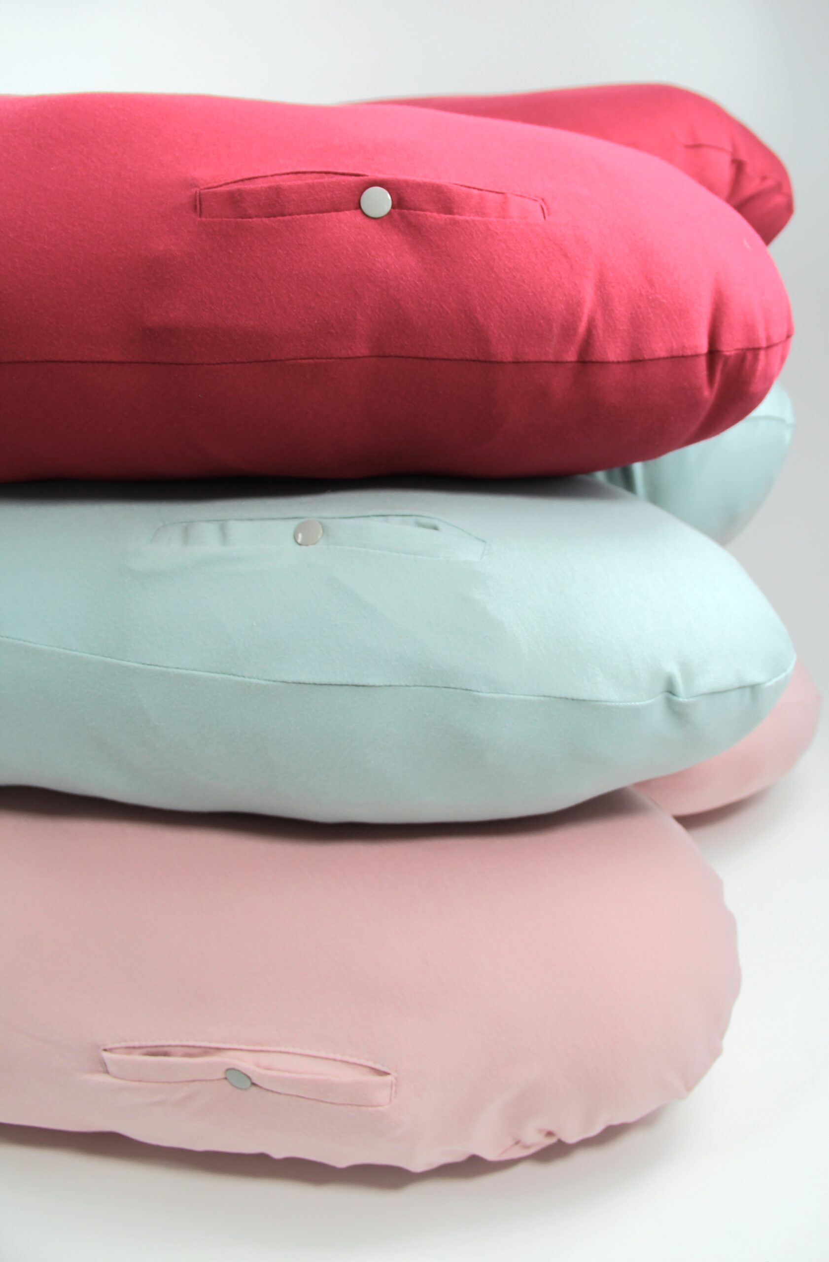 Těhotenský a kojící polštář NURI růžová - Obrázek 3